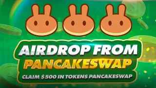 PANCAKESWAP CRYPTO AIRDROP 2023 | PANCAKESWAP FREE CLAIM 500$ |