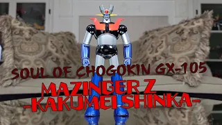 Mecha Figure Review - Soul of Chogokin GX-105 Mazinger Z -KAKUMEI SHINKA-