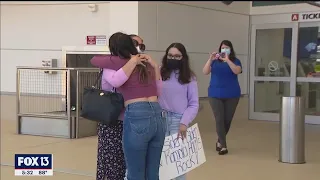 Deported military wife returns to family in Polk County on Mother's Day