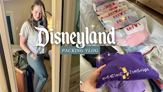 Packing for Our 1st Disneyland Trip! | Disney Packing Vlog