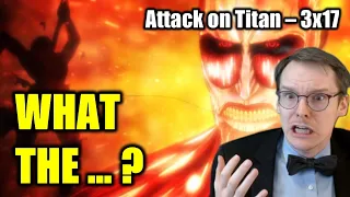 LOSING MY MIND! || GERMAN watches Attack on Titan 3x17 - BLIND REACT-ANALYSIS