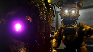 OVERNIGHT WITH A TERRIFYING ROTTEN ANIMATRONIC.. - FNAF One Night at Springtraps Remastered