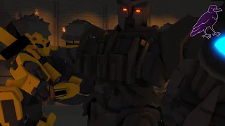 Transformers ROTB Museum Battle (Roblox Animation)