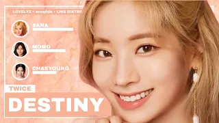 How Would TWICE sing Destiny by LOVELYZ