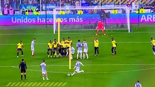 This Is How Messi Fool Everyone 😰 Argentina vs. Ecuador || Messi FreeKick goal