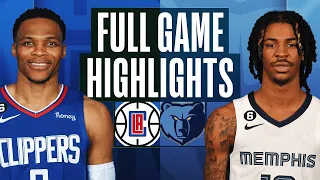 Los Angeles Clippers vs. Memphis Grizzlies Full Game Highlights | Mar 29 | 2022-2023 NBA Season