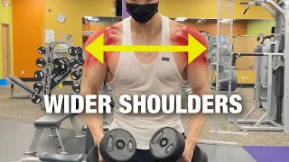 Want WIDER Shoulders? DO THIS‼️