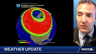 Friday May 10, 2024 Aurora Forecast for Oklahoma