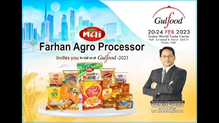 Dubai World trade center/Gulfood 2023 fair (20-24 Feb) Hall No: Za'abeel Hall 4Stand NO: Z4-C17