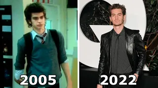 Evolution of Andrew Garfield 2005 - 2022