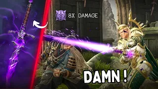 KOTL New Epic Weapon "BANEFALL" Unique Ability and Gameplay Revealed 😈|| Shadow Fight 4 Arena