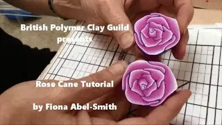 How to make a Rose Cane - Polymer Clay Tutorial