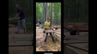 Deck Build of the Off-Grid Cabin Porch