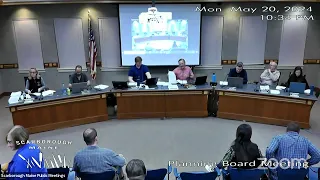 Scarborough Virtual Planning Board Meeting - 2024-05-20