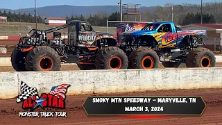 All Star Monster Truck Tour @ Maryville, TN! (March 3, 2024)