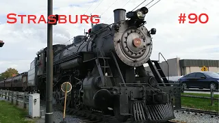 Railfanning Strasburg Railroad's #90