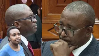 'OUR MARRIAGE DIDN'T EXIST!' CS Linturi's explosive visual evidence during his Impeachment hearing!