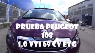 Peugeot 108 69 cv ETG "automático" - Prueba