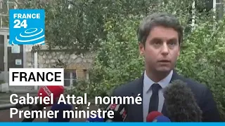 France : le ministre de l’Éducation, Gabriel Attal, nommé Premier ministre • FRANCE 24