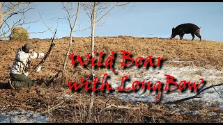 Wild Boar Bowhunting with LongBow PART 2