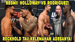 SANG BRUTAL UFC IS BACK!!! Max Holloway vs Yair Rodrigurez | Luke Rockhold TANTANG Israel Adesanya !