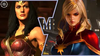 WONDER WOMAN vs. CAPTAIN MARVEL | FAST FAN FIGHTS