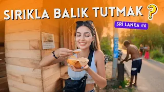 Elle Balık Yakalayan Kadın ve Balıkçı Kasabası | Sri Lanka #6