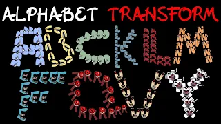 Alphabet Lore Snakes transform Letters (A - Z) Full