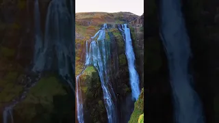 These places are unreal!! 😍😍😍 Iceland 🇮🇸 #shorts #short #travel #iceland #waterfall