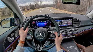 2024 Mercedes-Benz GLS 580 4MATIC - POV Test Drive (Binaural Audio)