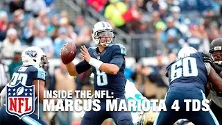 Marcus Mariota Mic'd Up for Dominating 4 TD Game | Jaguars vs. Titans | Inside the NFL
