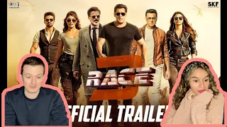 OUR REACTION TO Race 3 | Official Trailer | Salman Khan | Bobby Deol | Anil Kapoor | Jacqueline