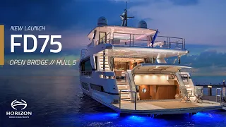 Horizon Yacht FD75 Hull 5 Video