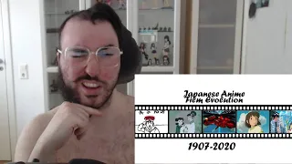 Japanese Anime | Film Evolution (1907-2020) REACTION