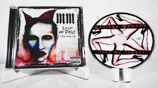 Marilyn Manson - Lest We Forget - The Best Of CD Unboxing