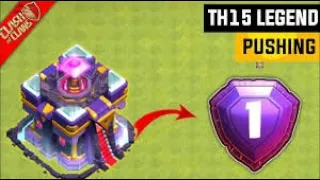 Clash of Clans RH 15 Push in Legende!