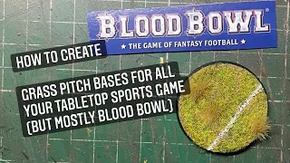 How to paint Blood Bowl Bases #warhammer #warhammer40k #ageofsigmar #bloodbowl