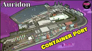 How to Build a HUGE Multipurpose Harbor in Cities Skylines! | Auridon