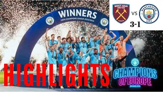 Man City Clinches Historic Fourth Straight Title! | Premier League Highlights