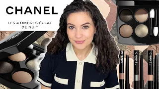 NEW LES NUITS DE CHANEL ECLAT DE NUIT | Spring 2024 | Nuit de Chanel + New Stylo Yeux Shades