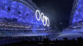 Олимпийское кольцо почти открылось!!!
