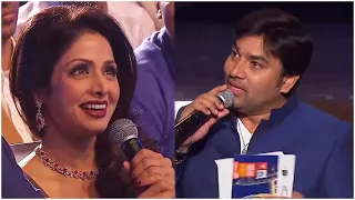 Beauty Queen Sridevi's Ultimate Fun With Tamil Comedian Mirchi Shiva