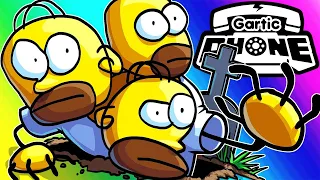 Gartic Phone Funny Moments - Resurrection of the Homer Drawings!