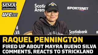 Raquel Pennington Scoffs At Mayra Bueno Silva: ‘I Don’t Know Who She Thinks She Is’ | UFC 297