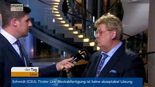 Koalitionsverhandlungen über GroKo: Interview mit Elmar Brok am 05.02.18