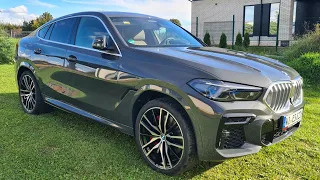 BMW Х6 40d xDrive 2021. Максимальная комплектация. М-пакет. Практически новый автомобиль из Германии