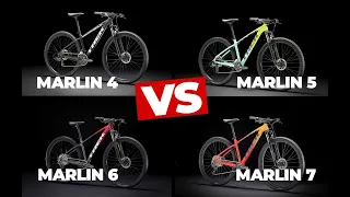 2023 Trek Marlin Mountain Bike Comes in Four Trims - Here's How Each Trim Adds Value!