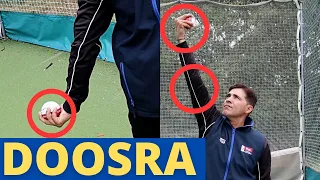 How To Bowl The Doosra Ball LEGALLY With A Straight Arm | Off-Spin Bowling Variations | Bobby Malik