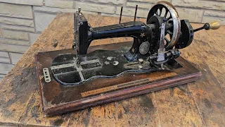 Few people know the secret of the old sewing machine. A great idea with your own hands.