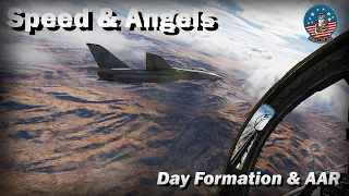DCS - F-14B - Speed & Angels: Day Formation & AAR - Mission 2
